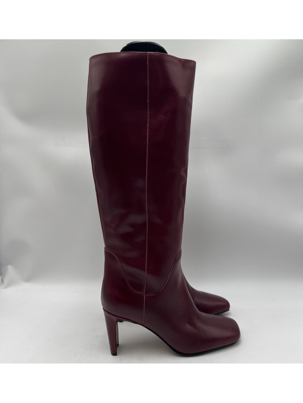 Women’s Vince Camuto Vestella Knee High Boots Chianti Leather Size 8M